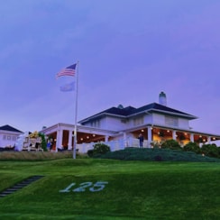 Springfield Country Club at dusk